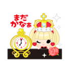 クイーン＆ラビット  Petite Ellie⑤（個別スタンプ：24）