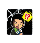 ガイナーレ鳥取 選手LINEスタンプ（個別スタンプ：4）