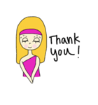 Eve, cheerfully girl（個別スタンプ：34）