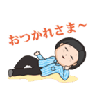 非モテ系女子の私（個別スタンプ：5）