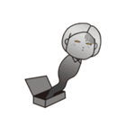 非モテ系女子の私（個別スタンプ：20）