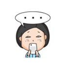 非モテ系女子の私（個別スタンプ：35）