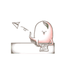 ももちりが体で伝えるスタンプ（個別スタンプ：20）