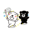 black or white（個別スタンプ：31）
