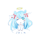 夢子とまくらねこ。（個別スタンプ：6）