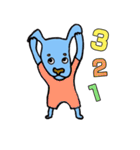 あおいみにぴん（個別スタンプ：40）