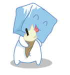 Cubic the inconvenient ice cube..（個別スタンプ：30）