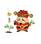 富の神 MONEY（個別スタンプ：34）