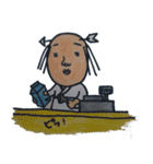 落武者さん（個別スタンプ：8）