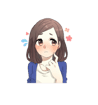わたしとあの子（個別スタンプ：4）