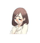 わたしとあの子（個別スタンプ：9）