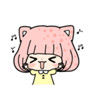 ネコヘアグルガール（個別スタンプ：27）