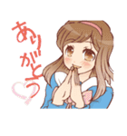 文房具女子（個別スタンプ：2）