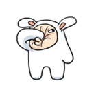 月面ウサギ（個別スタンプ：12）