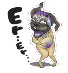 The Humen of Pug [English Ver.]（個別スタンプ：10）