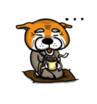 Shiba Dog PanPan's normal life（個別スタンプ：11）
