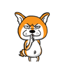 Shiba Dog PanPan's normal life（個別スタンプ：26）