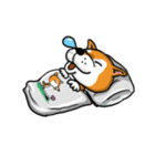 Shiba Dog PanPan's normal life（個別スタンプ：32）