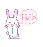 かわいいうさぎ家族（個別スタンプ：32）