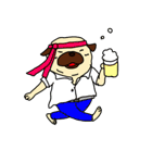 パグちゃんスタンプ（個別スタンプ：24）