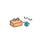 カククマと青いトリ（個別スタンプ：25）
