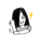 不思議な女の子（個別スタンプ：24）