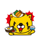 ダイエットねこさん（個別スタンプ：35）