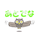 三重弁フクロウ（個別スタンプ：4）