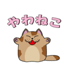 やわねこマーブル（個別スタンプ：1）