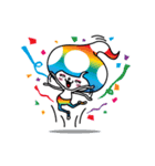 水玉っこ（個別スタンプ：13）