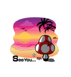 水玉っこ（個別スタンプ：40）