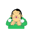 ほぞさん（個別スタンプ：6）