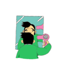 ほぞさん（個別スタンプ：10）