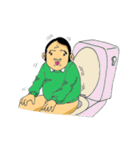 ほぞさん（個別スタンプ：35）