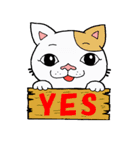 キモねこニャロリンと仲間たち（個別スタンプ：21）