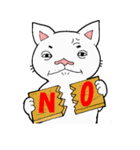 キモねこニャロリンと仲間たち（個別スタンプ：22）
