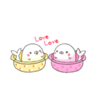 なべごまさんのほのぼのスタンプ（個別スタンプ：4）