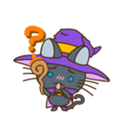 黒猫の魔法使い クロニャ（個別スタンプ：6）