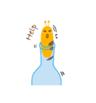 Yellow Worm（個別スタンプ：36）