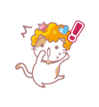 アフロにゃんこ（個別スタンプ：10）