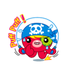 Jackie Octopus (English Edition)（個別スタンプ：25）