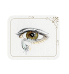 Lip ＆ Eye Vol.2【写実タッチテイスト】（個別スタンプ：40）