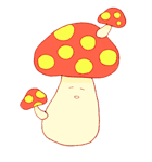 ゆるきのこ（個別スタンプ：35）