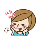 ツキイチしのぶちゃん（個別スタンプ：9）