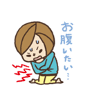 ツキイチしのぶちゃん（個別スタンプ：16）