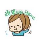 ツキイチしのぶちゃん（個別スタンプ：36）