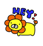 変な生き物（個別スタンプ：4）