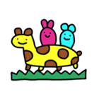 変な生き物（個別スタンプ：37）