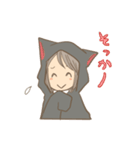 猫パーカー（個別スタンプ：30）