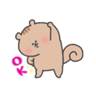 まきしっぽのリス（個別スタンプ：4）